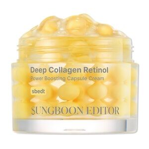 🆕 SUNGBOON EDITOR Deep Collagen Retinol Power Boosting Spicule Capsule Cream